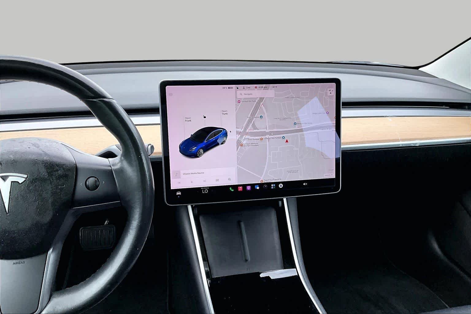Used 2018 Pearl White Multi-Coat Tesla Long Range Battery image 6