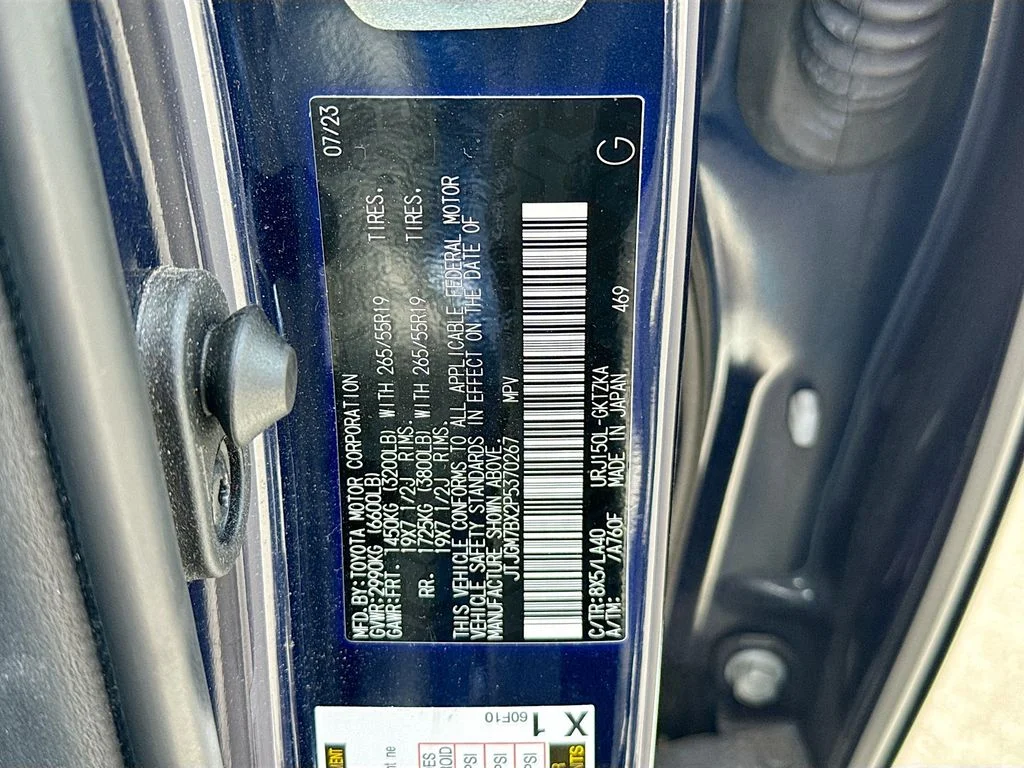 Used 2023 Blue Lexus 460 Luxury image 6