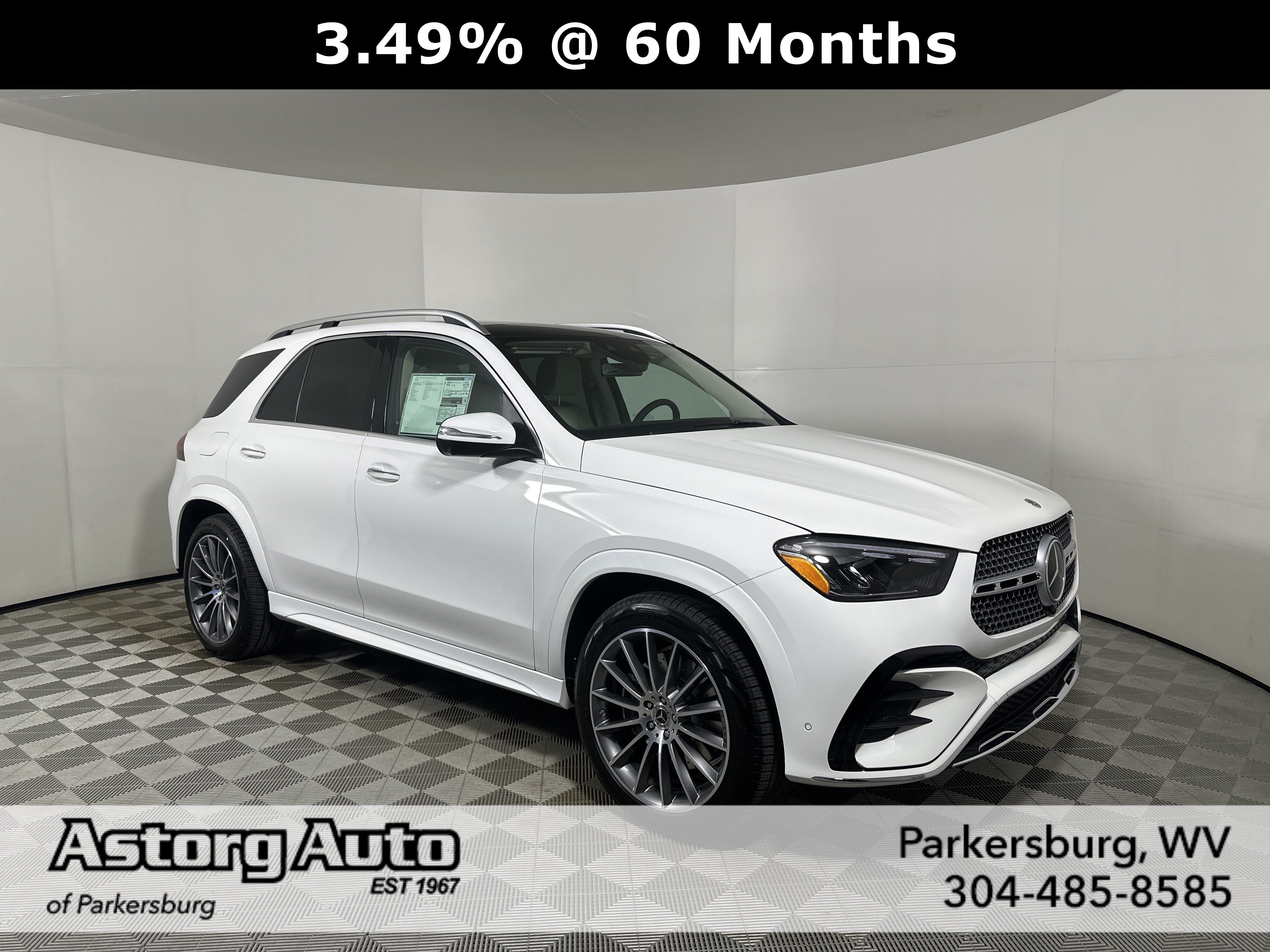 New 2026 POLAR WHITE Mercedes-Benz GLE 350 image 1