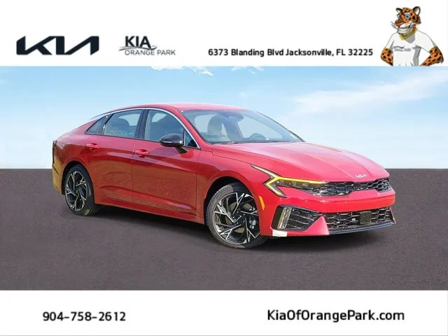New 2026 Runway Red Kia GT-Line FWD image 1