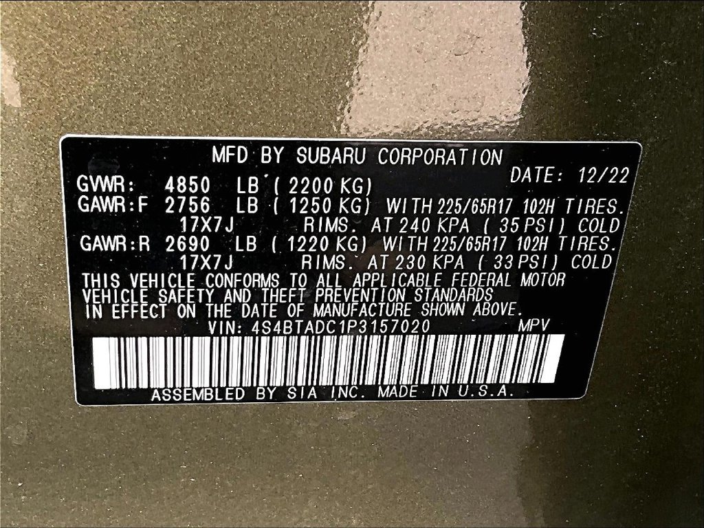 Used 2023 Brown Subaru Premium image 28