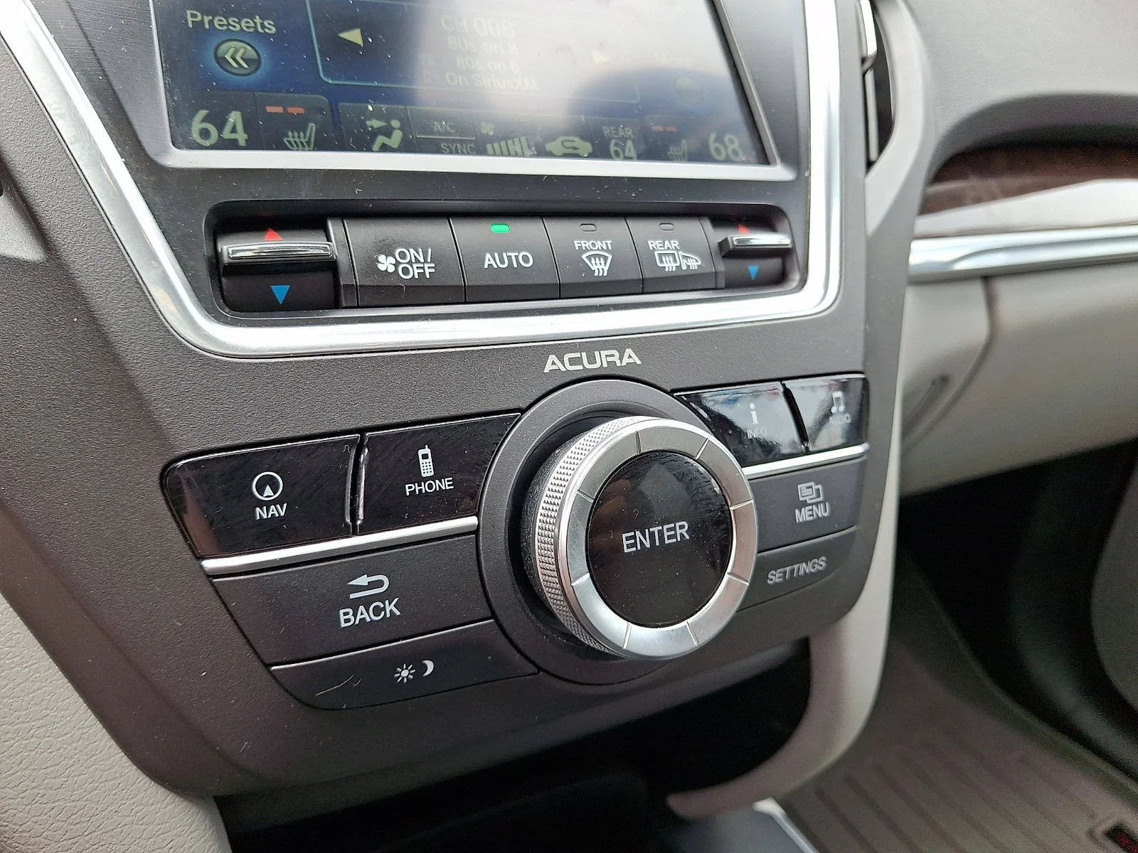 Used 2017 Fathom Blue Pearl Acura w/Technology Pkg image 17