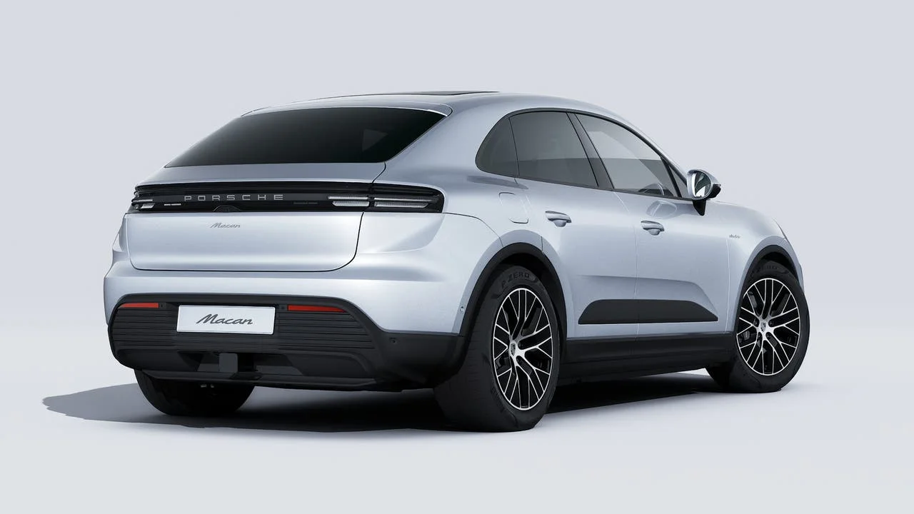 New 2026 Dolomite Silver Metallic Porsche Electric image 9