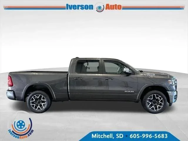 New 2026 Granite Crystal Metallic Clear-Coat Exterior Paint RAM LARAMIE image 8