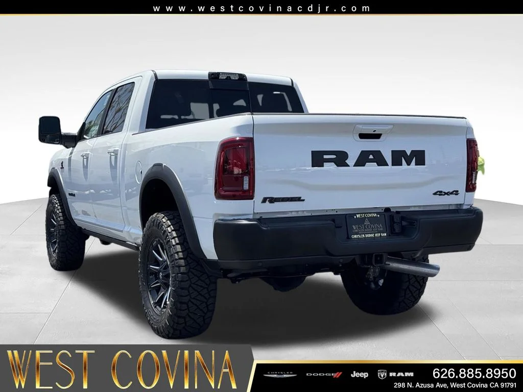 New 2026 Bright White Clearcoat RAM Rebel image 8