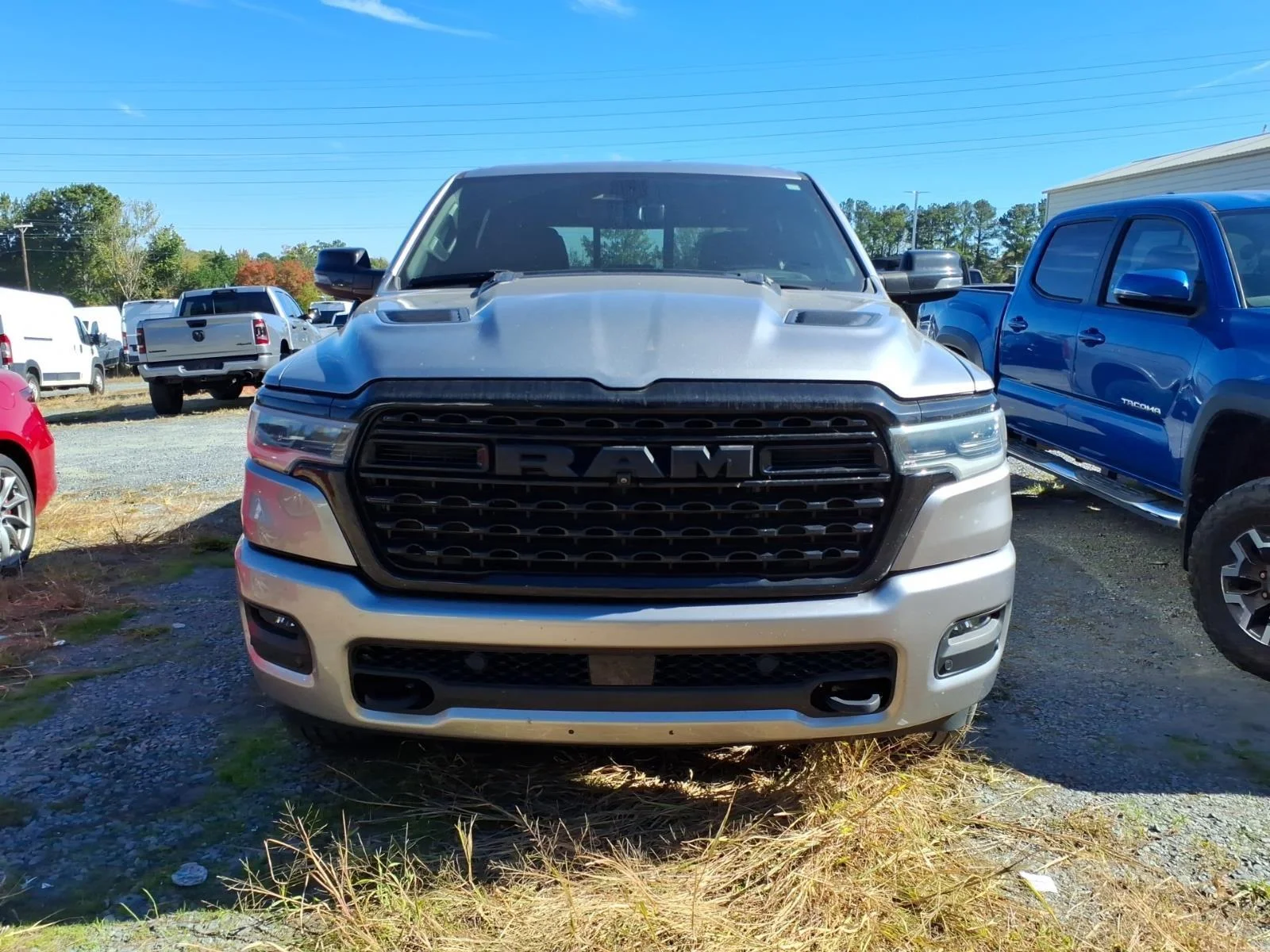 Used 2025 Billet Silver Metallic Clearcoat Ram Limited image 4