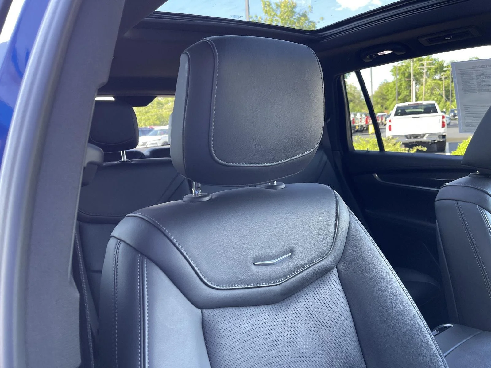 Used 2024 Opulent Blue Metallic Cadillac Sport image 40