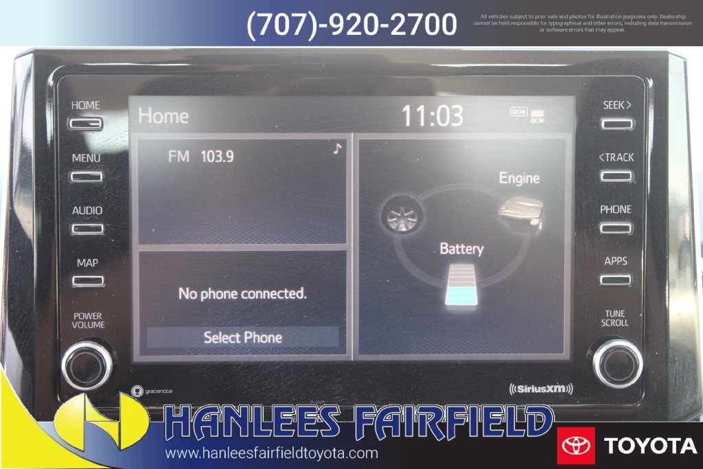 Used 2021 White Toyota LE image 22