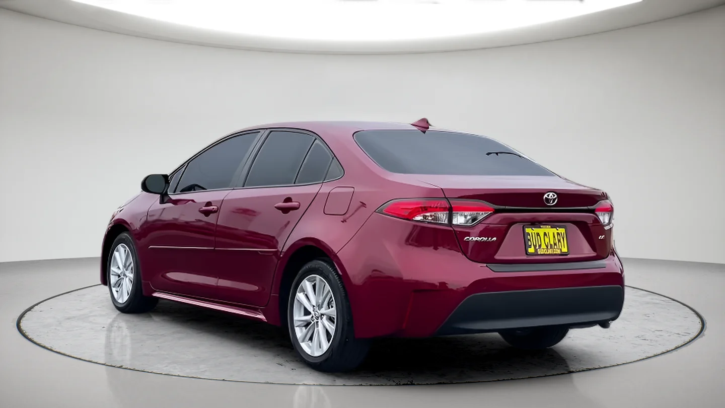 Certified Used 2025 Red Toyota LE image 9