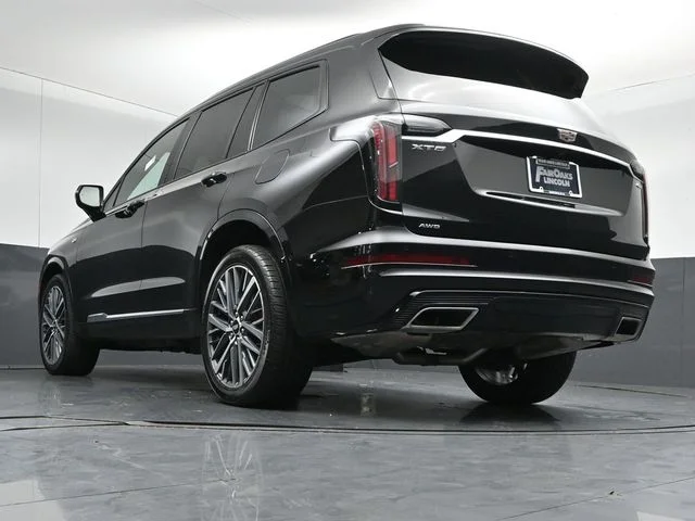 Certified Used 2025 Stellar Black Metallic Cadillac Sport image 42