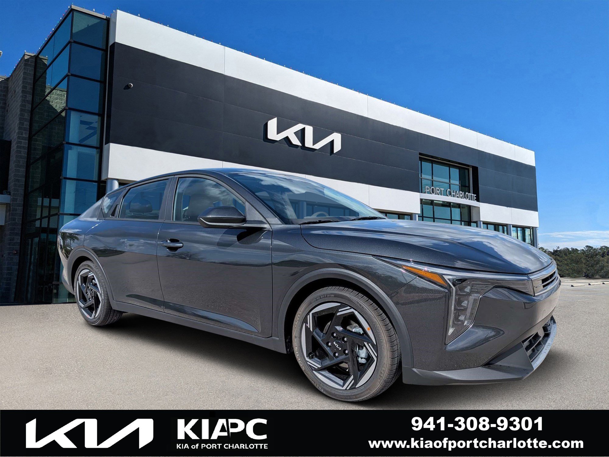 New 2026 Interstellar Gray Kia EX image 1