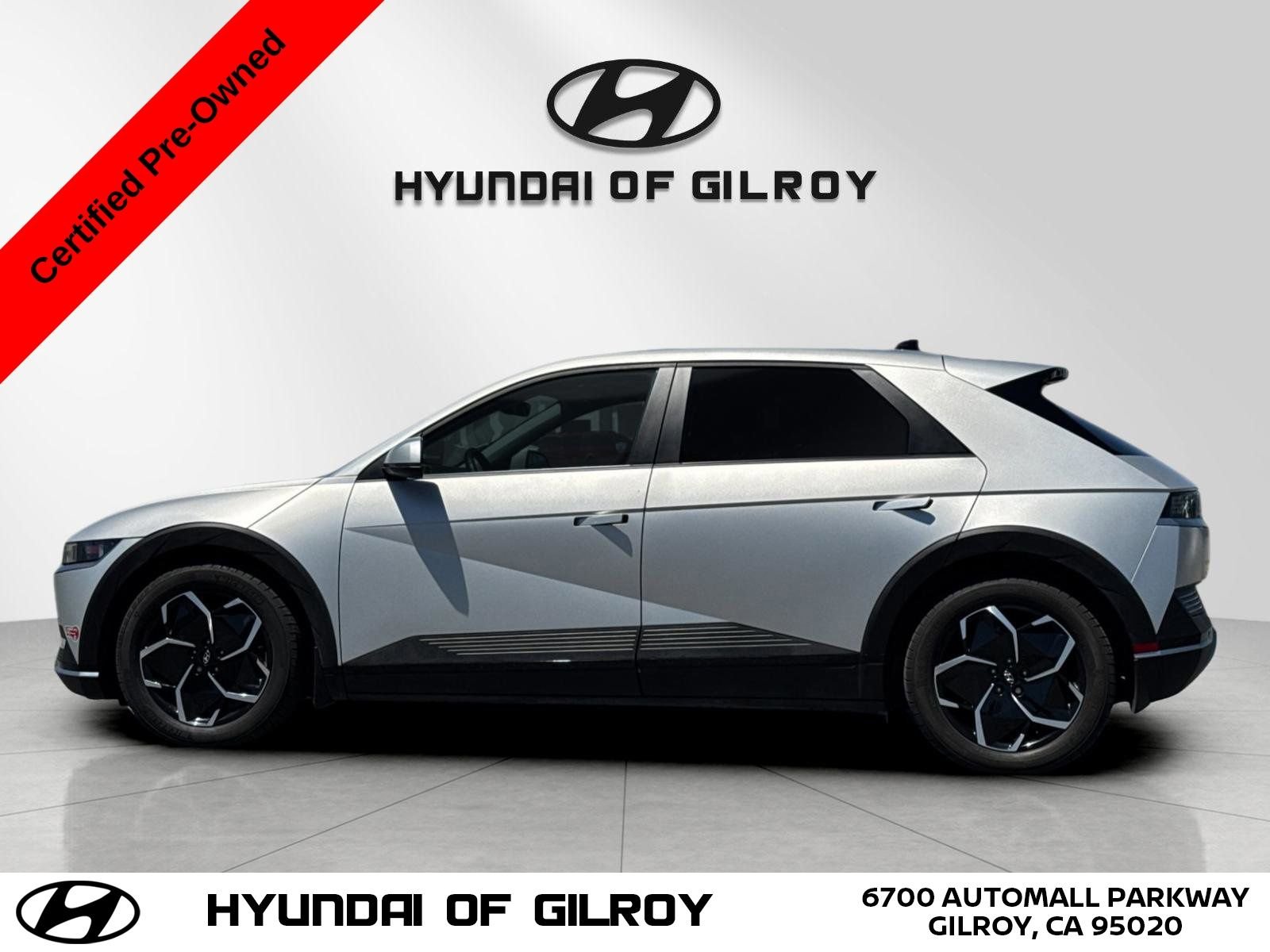Certified 2023 Hyundai IONIQ 5 SEL with VIN KM8KN4AE7PU166798 for sale in Gilroy, CA