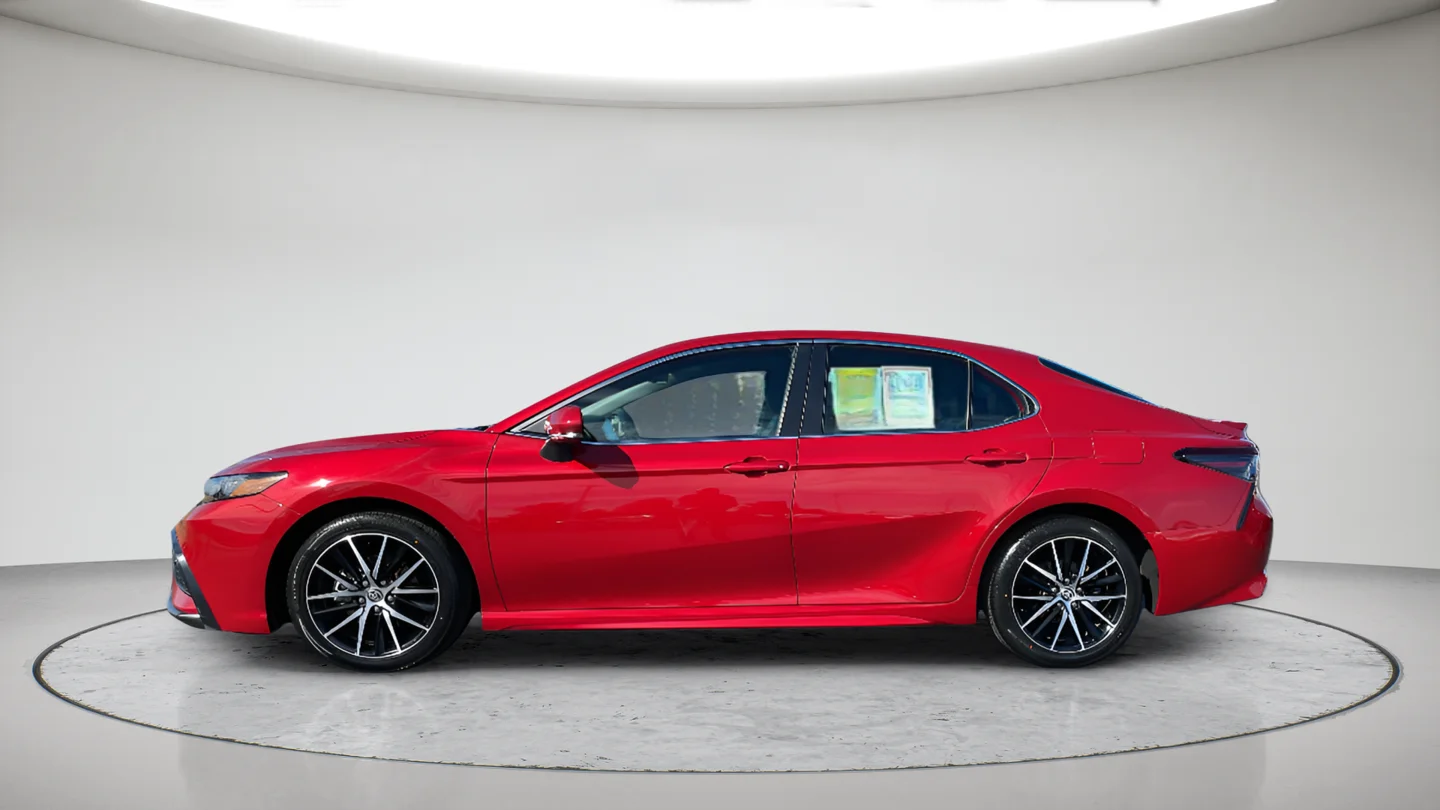 Certified Used 2023 Red Toyota SE image 8