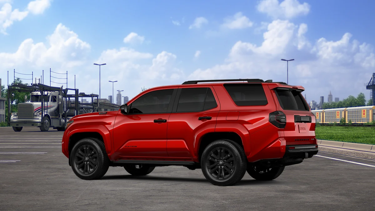 New 2026 Supersonic Red <sup>1</sup> Toyota 4Runner Platinum image 7