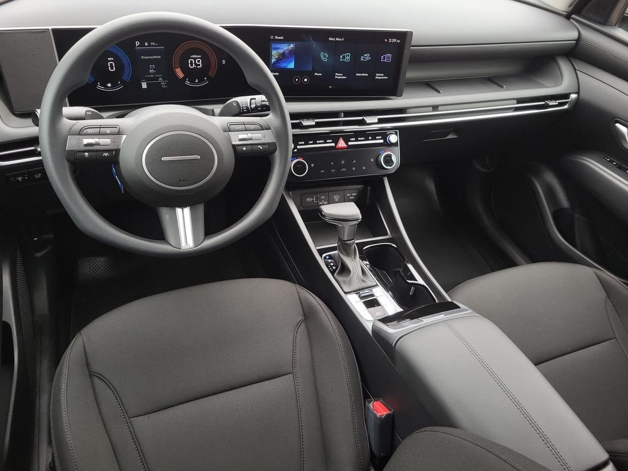 New 2026 Shimmering Silver Hyundai SEL FWD image 13