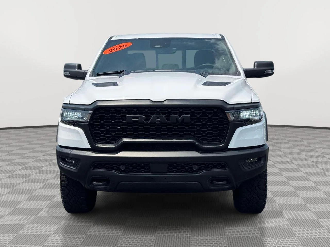 Used 2026 Bright White Clearcoat RAM Rebel Crew Cab 4x4 57