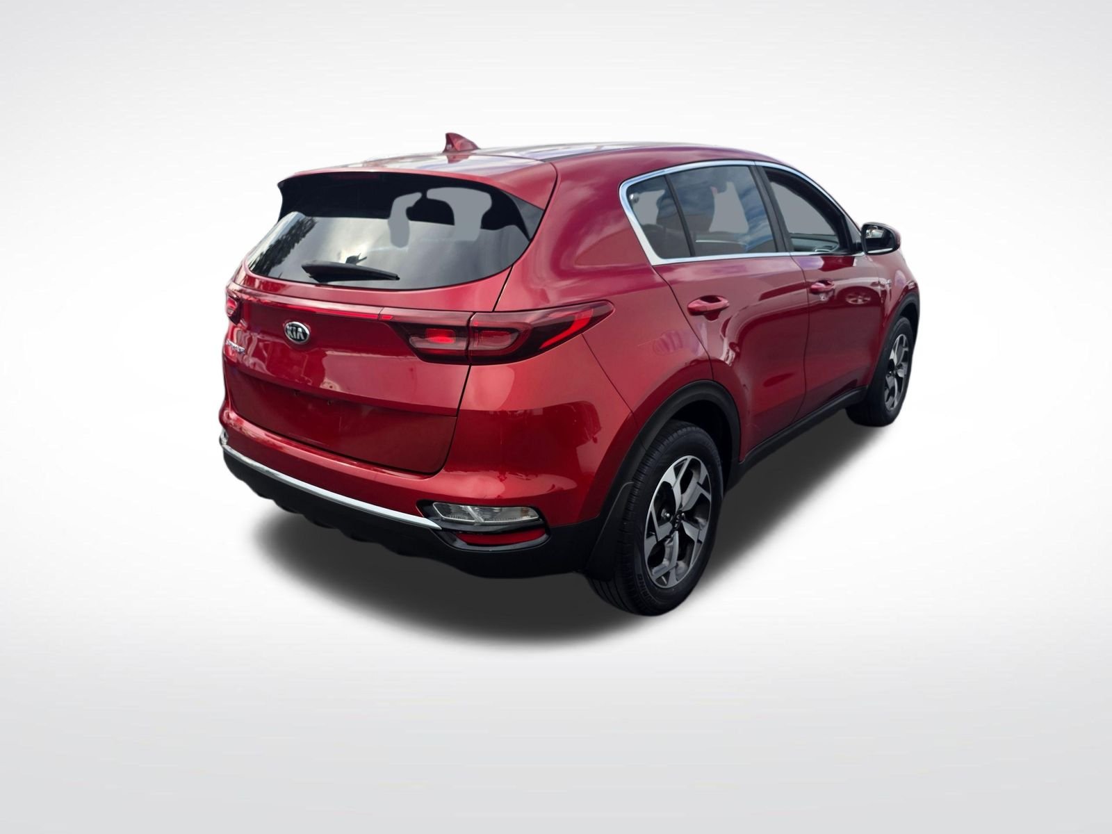 Used 2021 Hyper Red Kia LX image 5