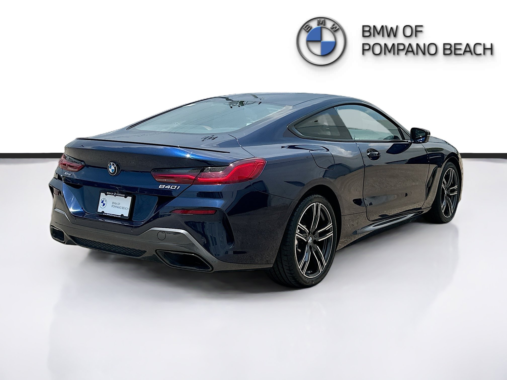 Certified Used 2023 Tanzanite Blue II Metallic BMW 840i image 7