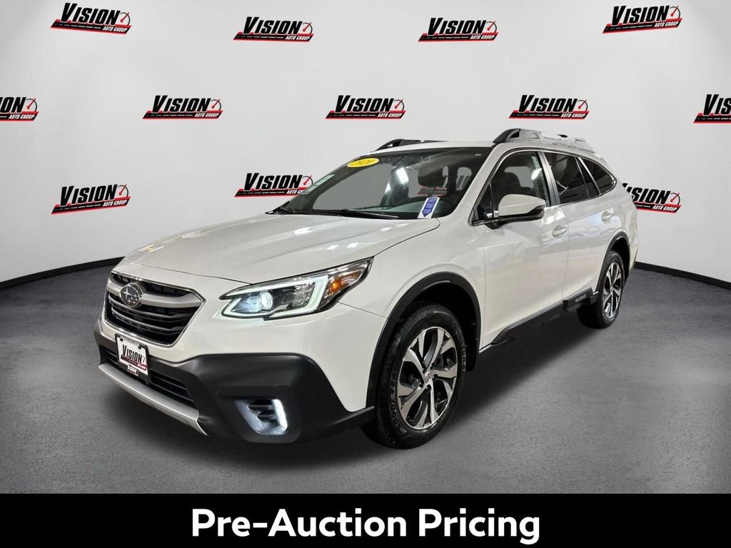 Used 2020 White Subaru Limited image 1