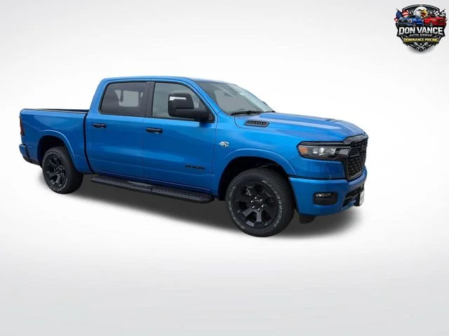 New 2026 Hydro Blue Pearl-Coat Exterior Paint RAM Big Horn/Lone Star image 7