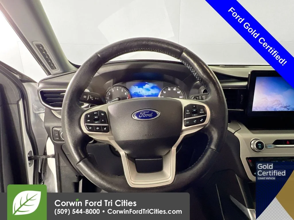 Used 2021 Oxford White Ford XLT image 8