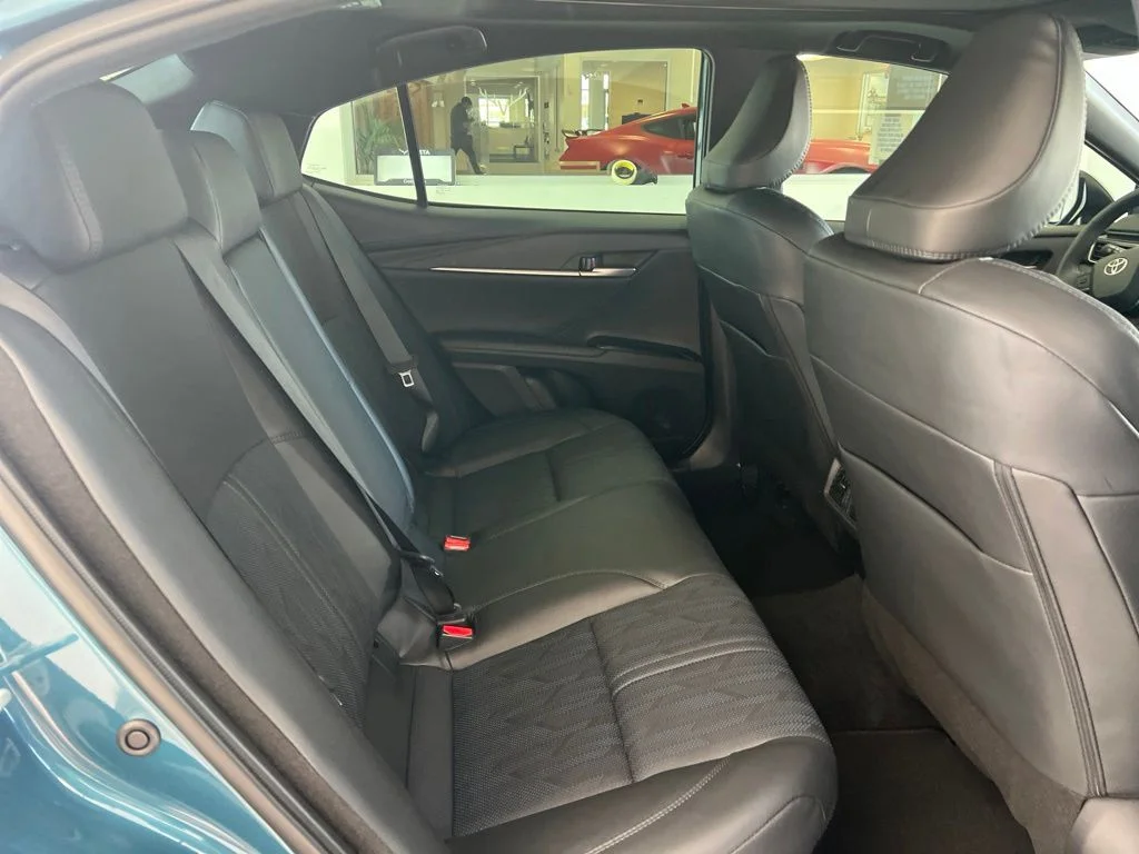 Certified Used 2025 Midnight Black Metallic Toyota XSE image 28