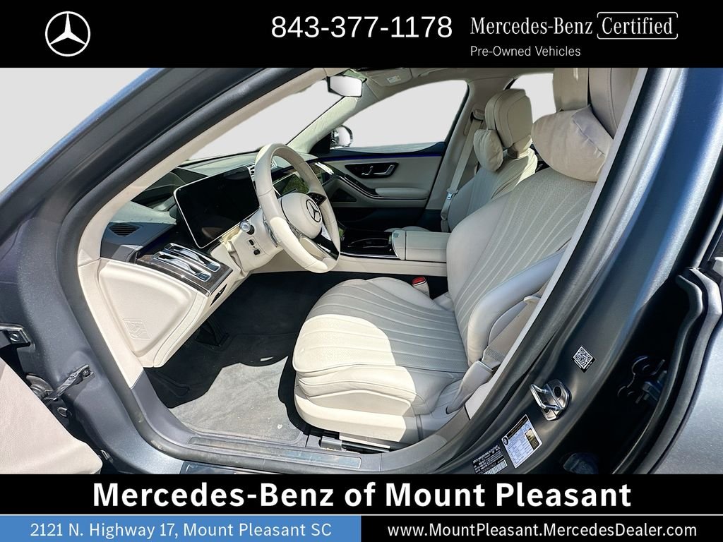 Certified Used 2022 MANUFAKTUR Selenite Gray Magno Mercedes-Benz S 580 image 22
