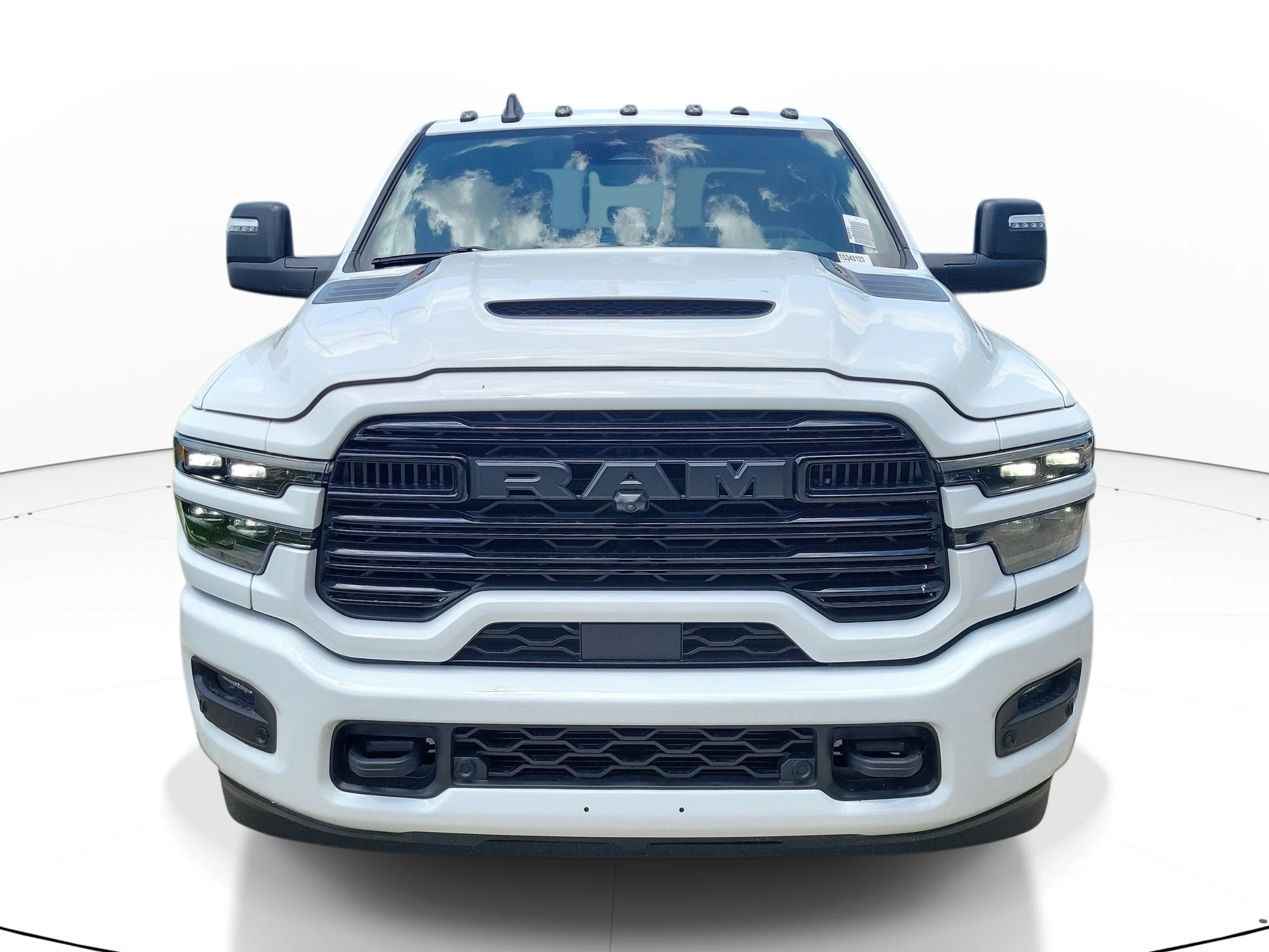 New 2026 Bright White Clearcoat RAM Laramie image 2