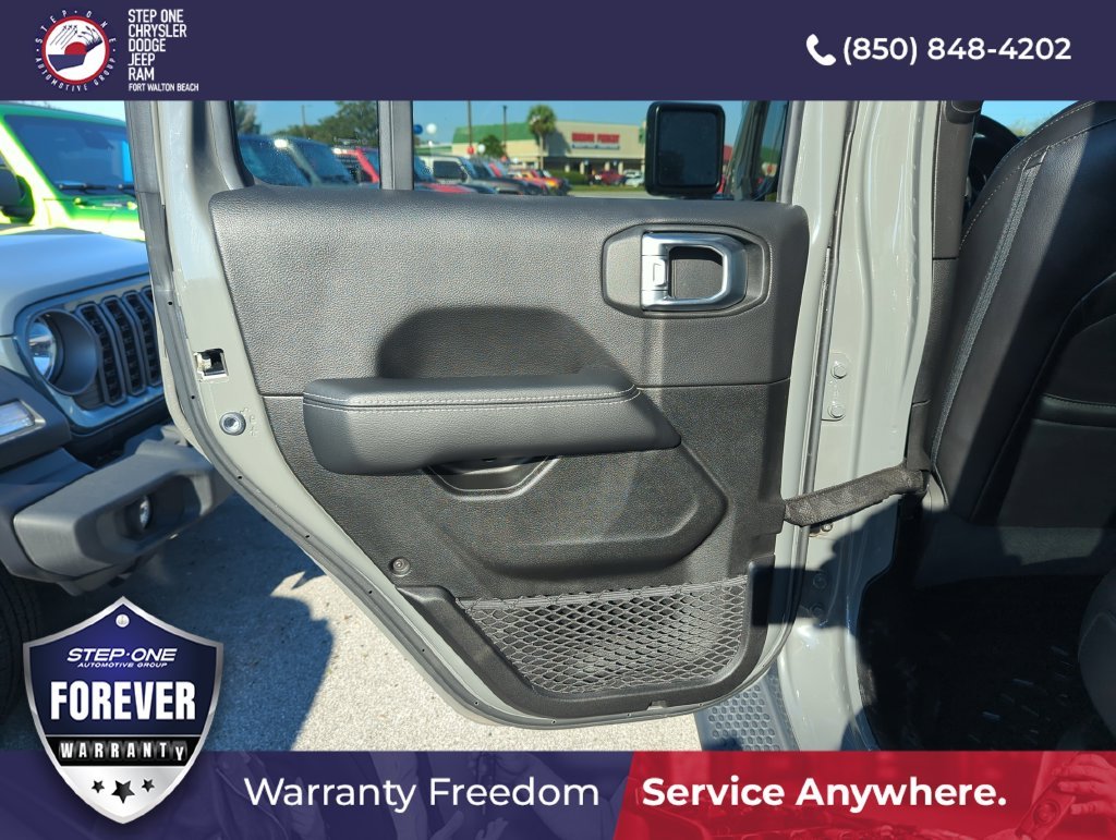 Used 2022 Gray Jeep Unlimited Sahara 4xe image 24