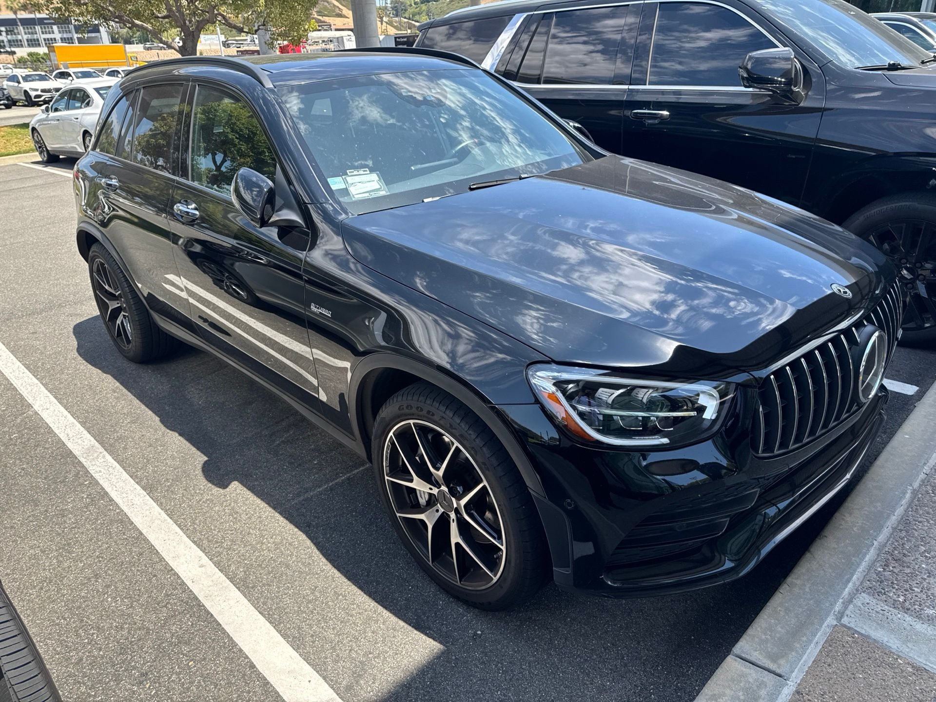 Used 2022 Black Mercedes-Benz GLC 43 AMG® image 9