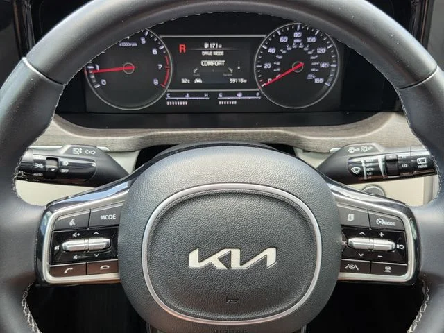 Used 2023 Blue Kia EX image 24