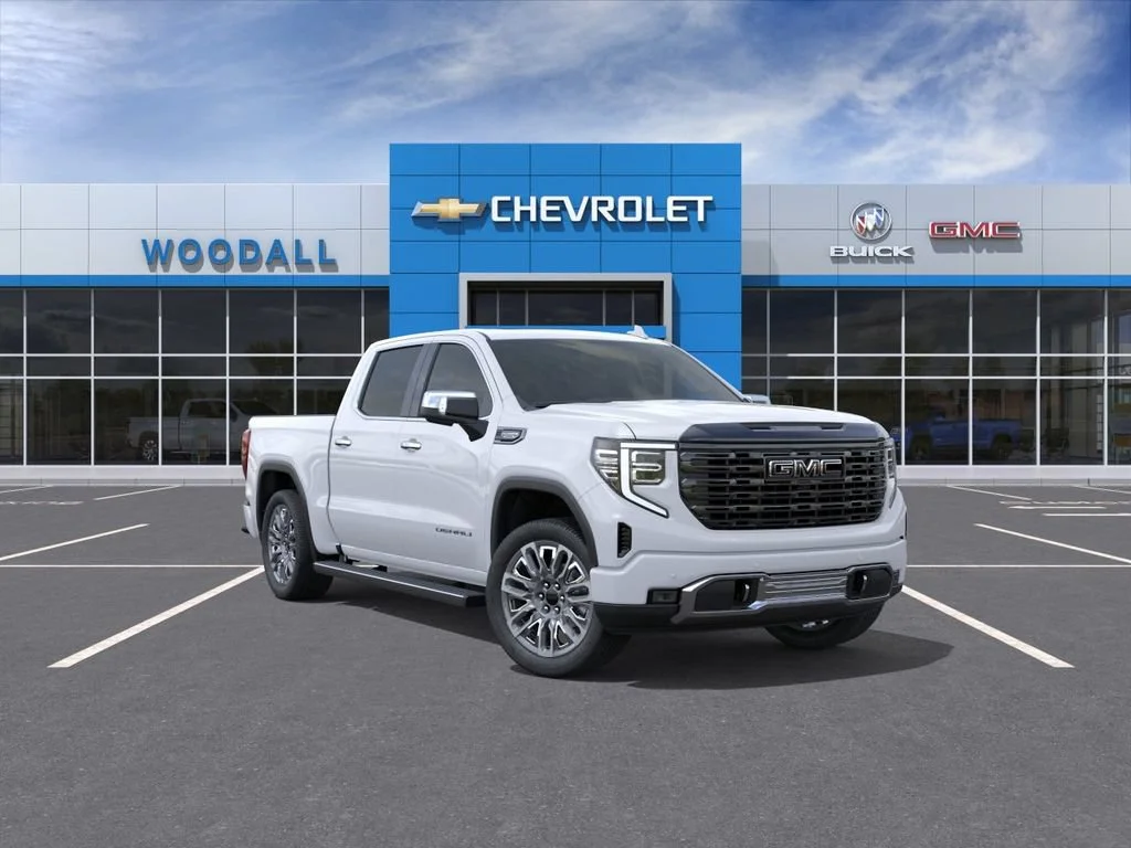New 2026 Glacier White Tricoat GMC Denali Ultimate image 1