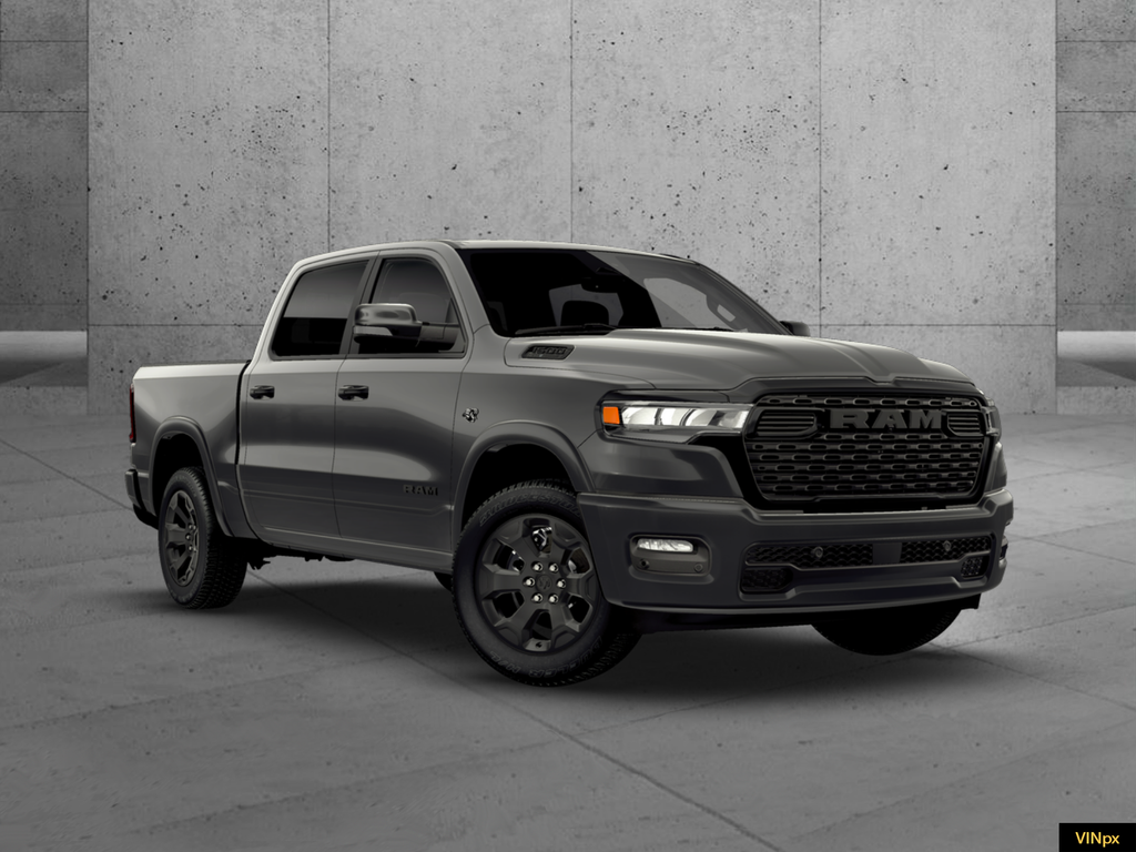 New 2026 Granite Crystal Metallic Clear-Coat Exterior Paint RAM Big Horn/Lone Star image 10