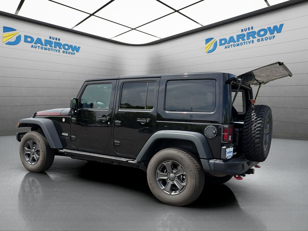 Used 2018 Black Jeep Unlimited Rubicon image 3