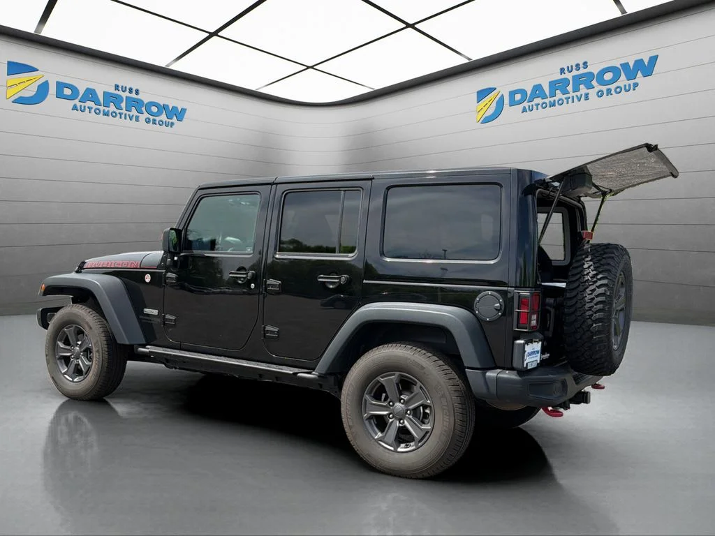 Used 2018 Black Jeep Unlimited Rubicon image 3