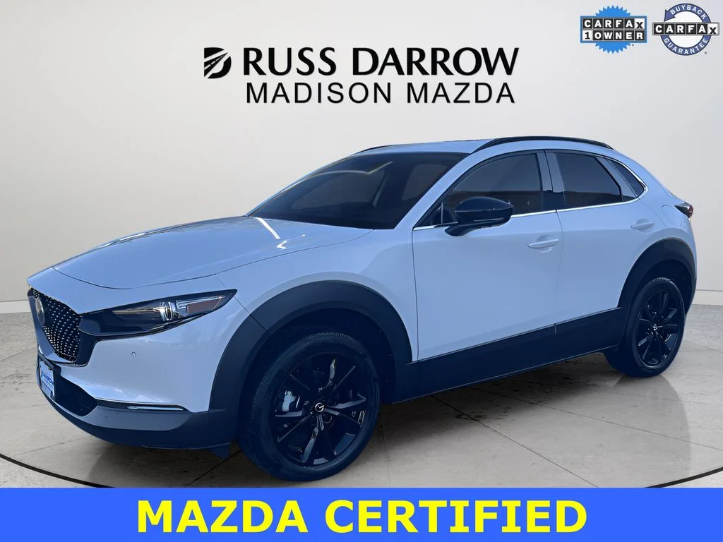 Certified Used 2025 White Mazda 2.5 Turbo Premium Plus Package image 1