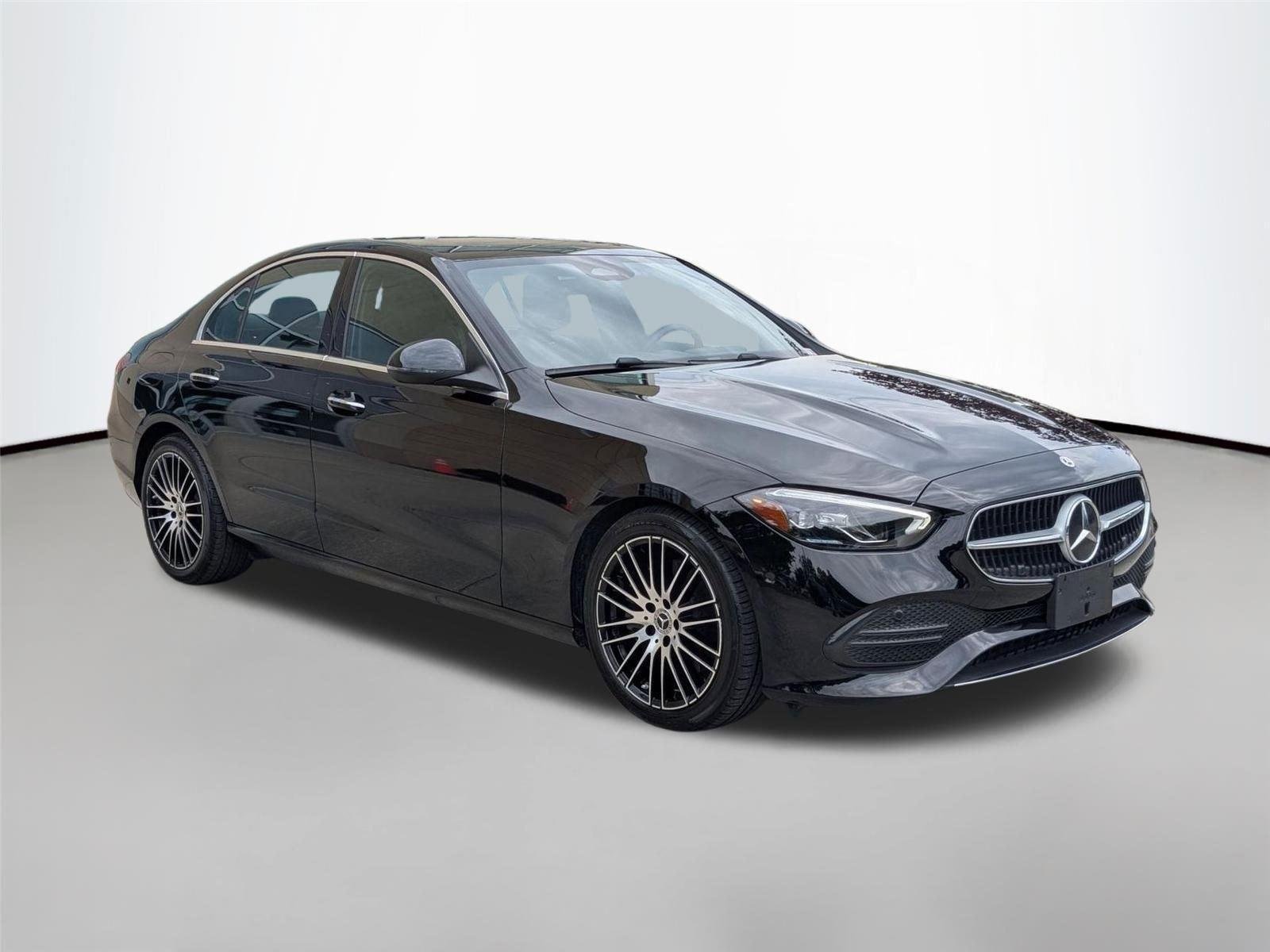 Used 2025 BLACK Mercedes-Benz C 300 image 3