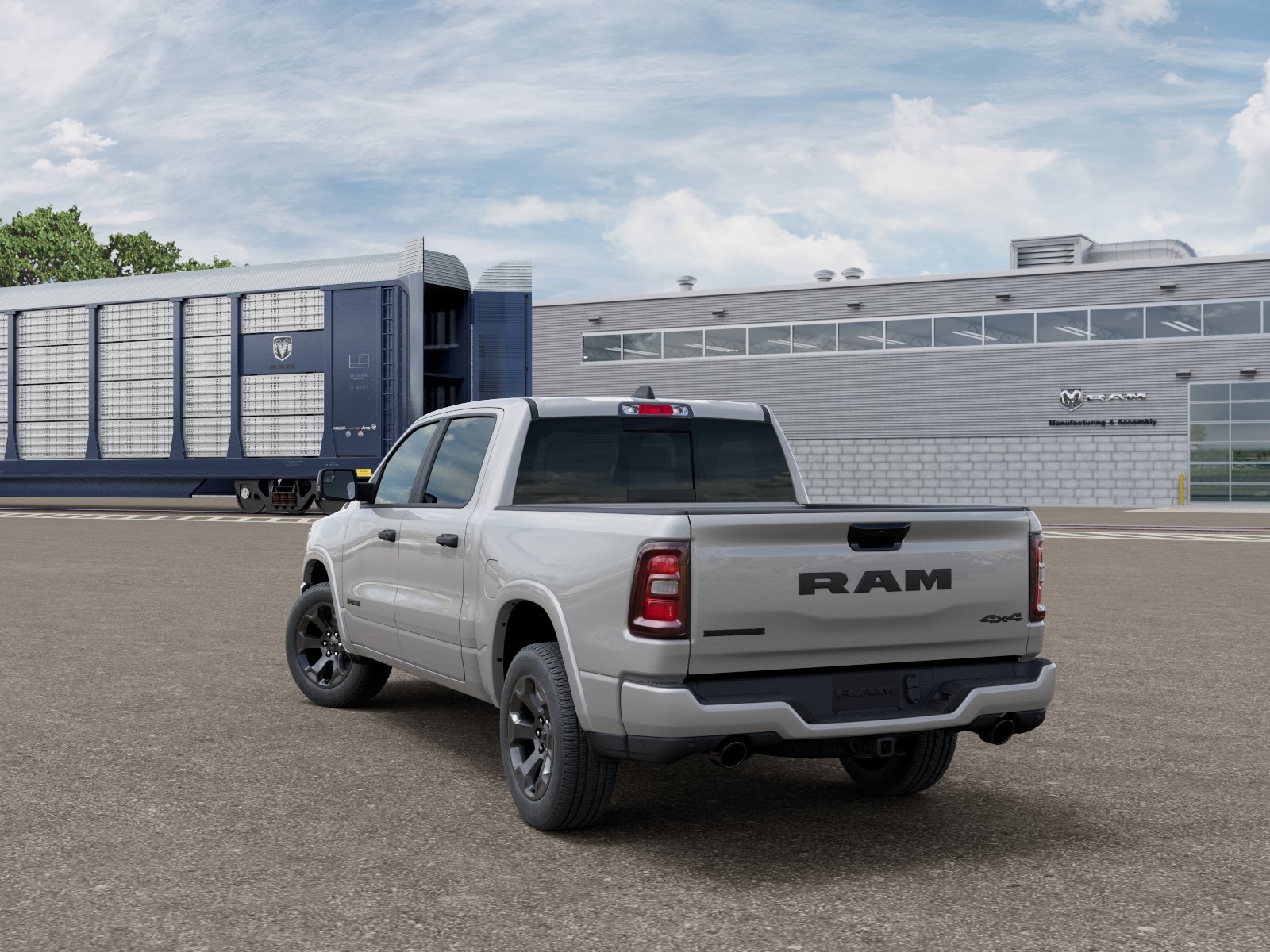 New 2027 Silver Zynith Exterior Paint RAM BIG HORN image 4