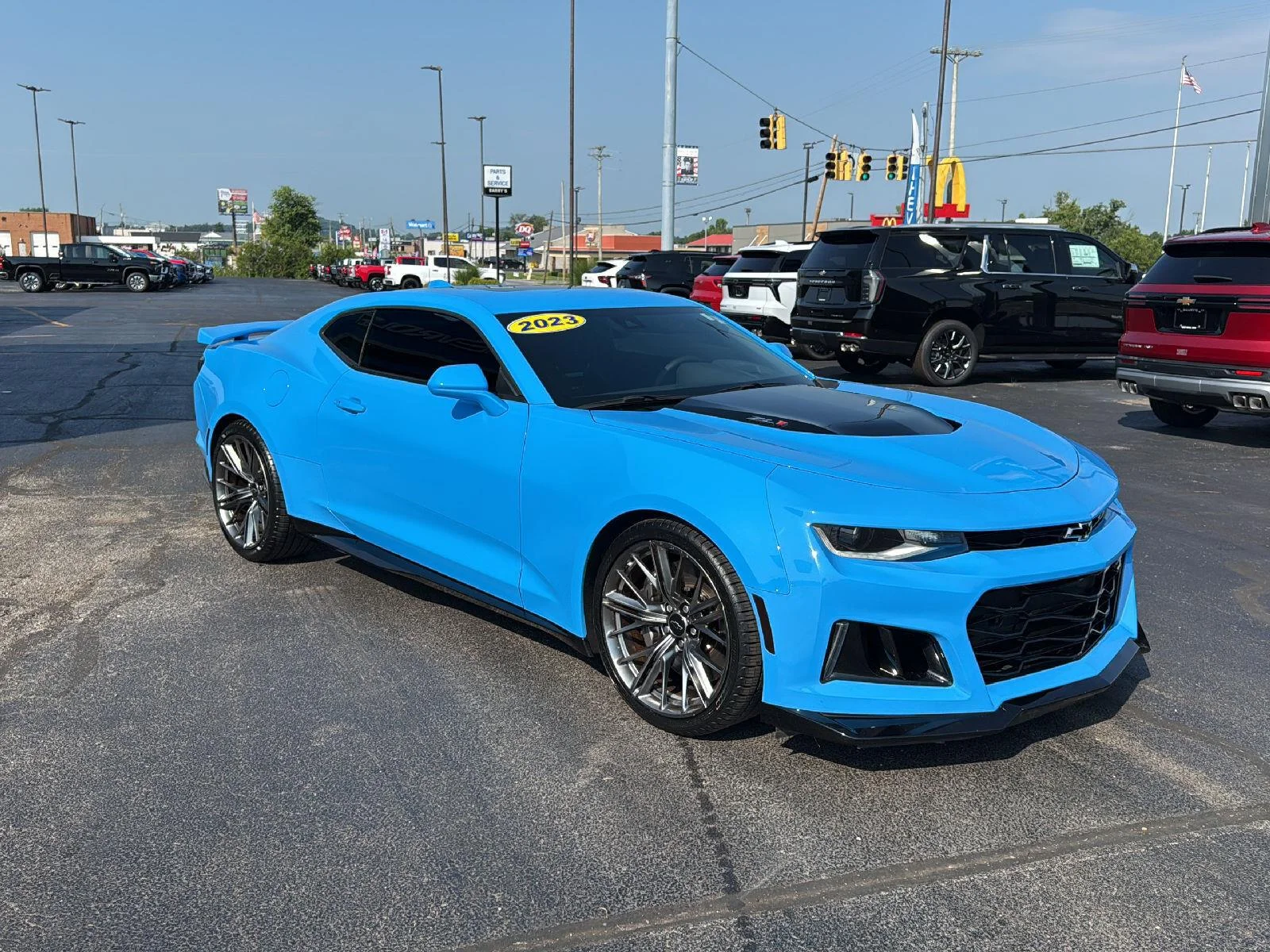 Used 2023 Rapid Blue Chevrolet ZL1 image 8