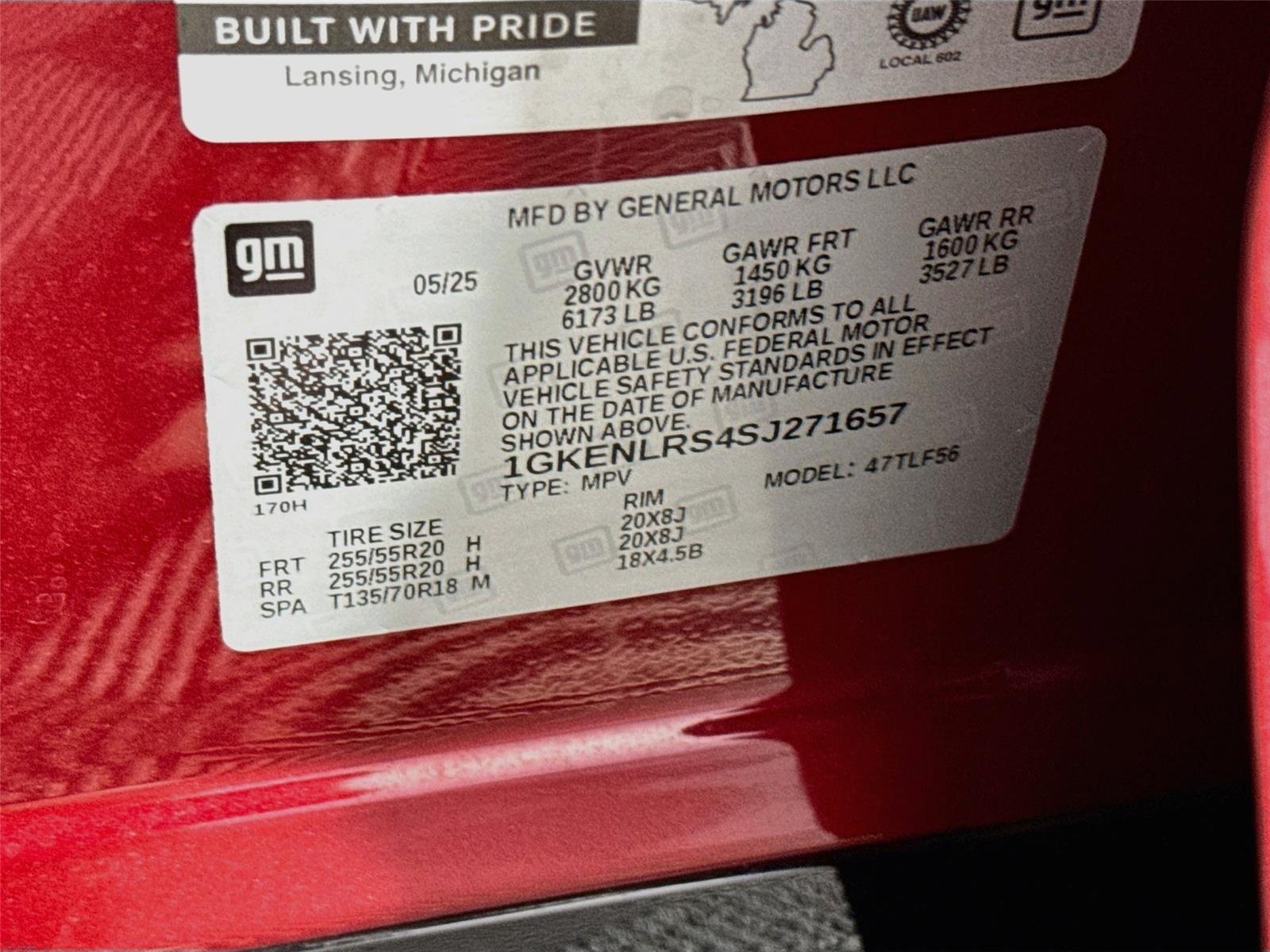 Used 2025 Volcanic Red Tintcoat GMC Denali image 33