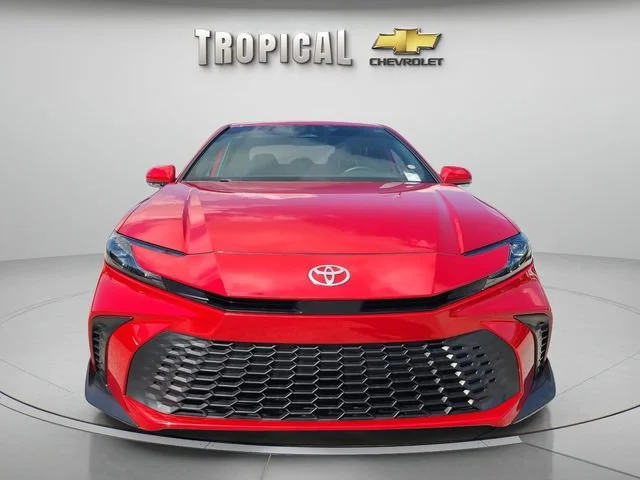 Used 2025 Red Toyota LE image 8