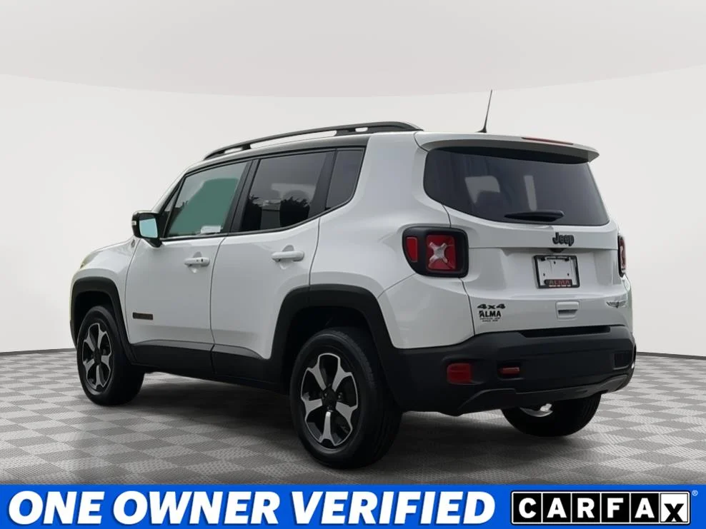 Certified Used 2021 Alpine White Clearcoat Jeep Trailhawk image 6