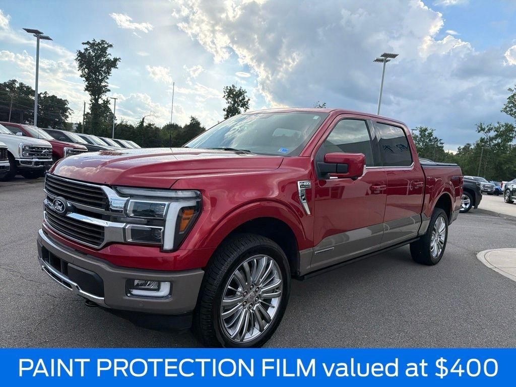 Certified Used 2025 Rapid Red Metallic Tinted Clearcoat Ford King Ranch image 9