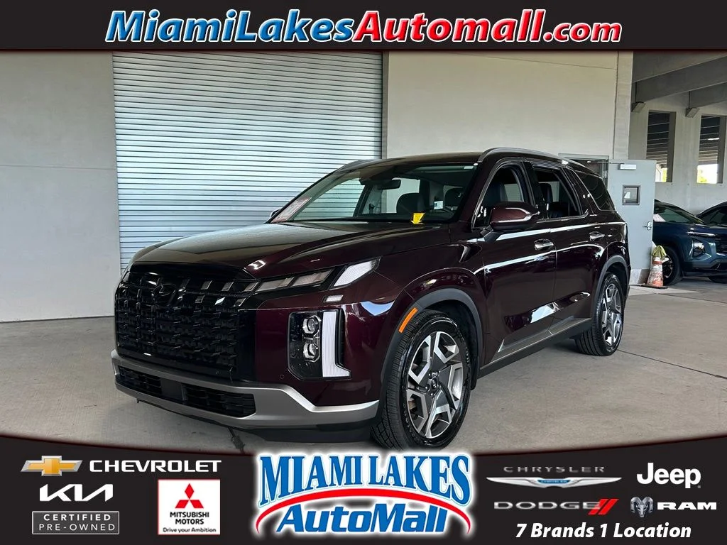 Used 2024 Sierra Burgundy Hyundai Limited image 1