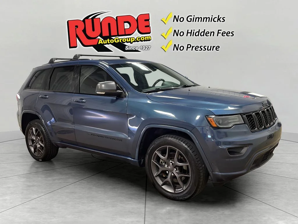 Used 2021 Slate Blue Jeep 80th Anniversary Edition image 8