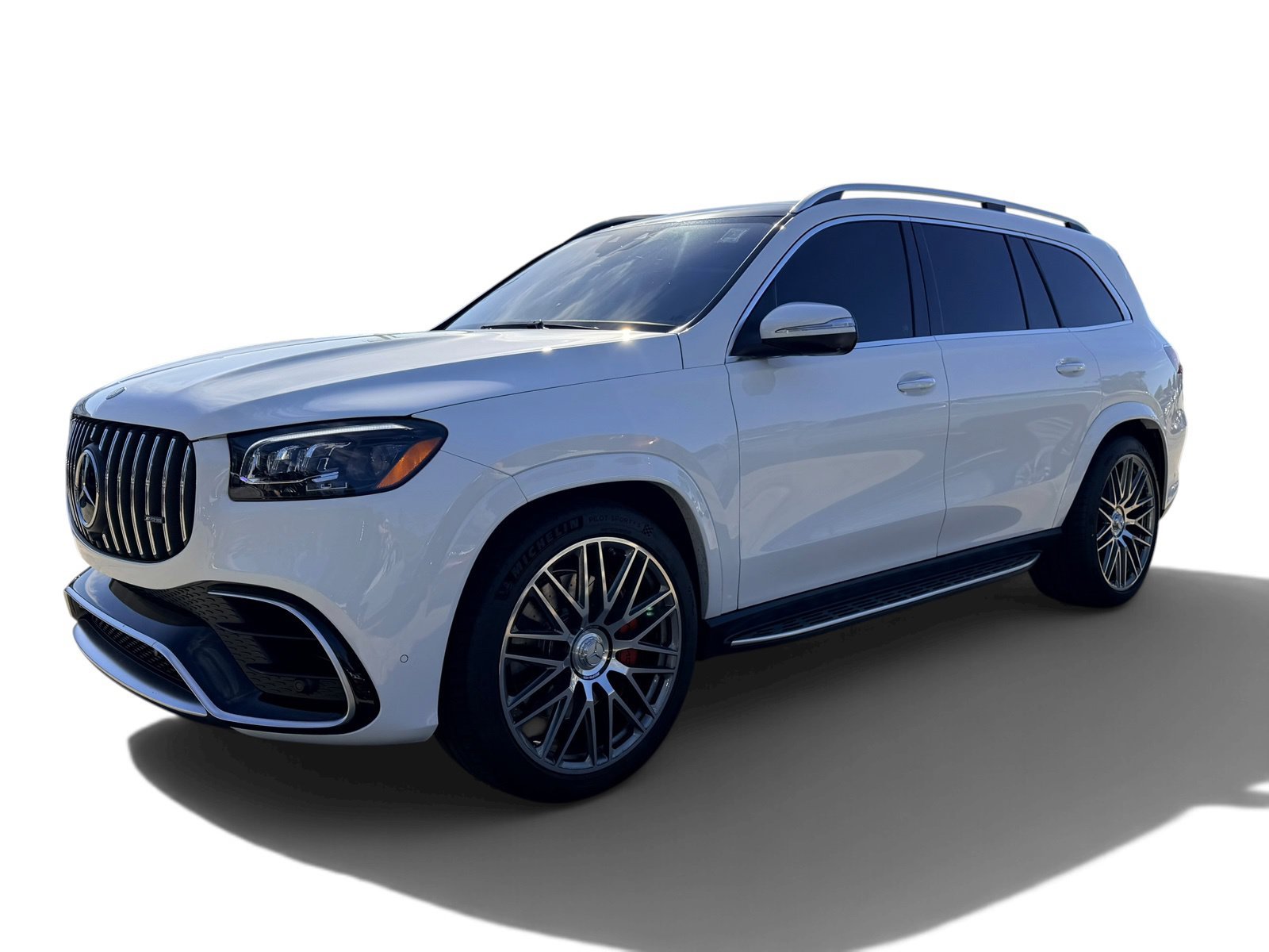 Certified Used 2025 Moonlight White Metallic Mercedes-Benz GLS 63 AMG® image 7
