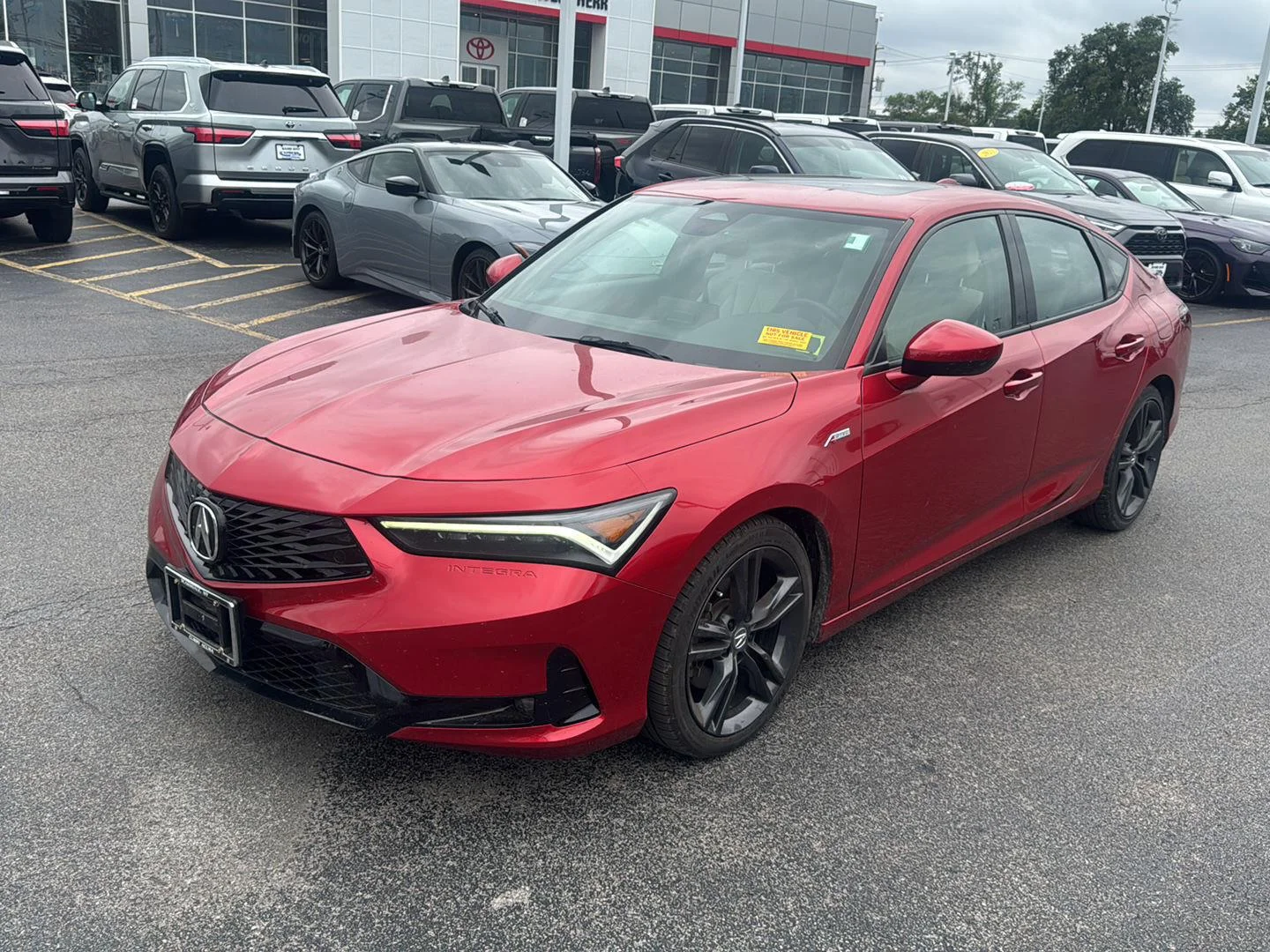 Used 2023 Performance Red Pearl Acura w/A-SPEC image 3