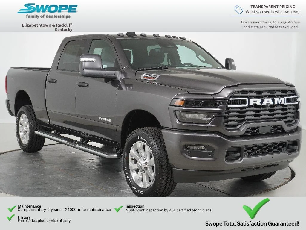 New 2026 Granite Crystal Metallic Clearcoat RAM Big Horn image 1