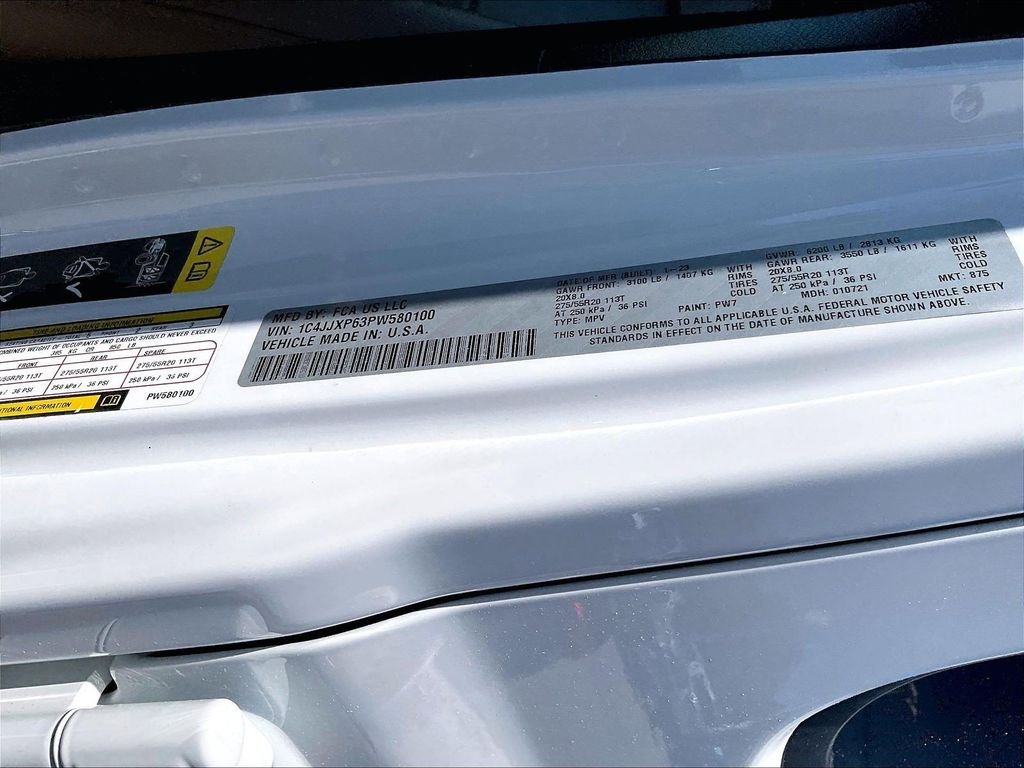Used 2023 White Jeep Sahara 4xe image 36