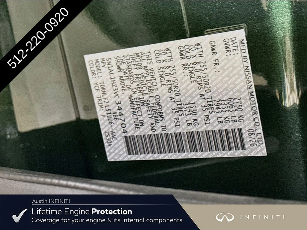New 2027 Green INFINITI Autograph image 44